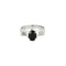 Bague 51 Bague saphir et diamants en or blanc 18 carats 58 Facettes