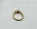 Bague 58 Bague jonc homme en or jaune 750 avec diamant 58 Facettes