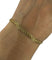 Bracelet Bracelet maille plate en or jaune 750/1000 58 Facettes