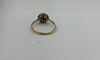 Bague 55 Bague en or jaune 750 avec perle et diamants 58 Facettes