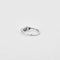 Bague 53 Bague trilogie en or blanc 750 et 3 diamants 58 Facettes