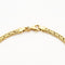 Collier Collier en or jaune 750/1000 maille plate anglaise 45 cm 58 Facettes