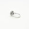 Bague 60 Bague en or blanc 750 avec émeraude et diamants 58 Facettes