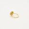 Bague 51 Bague fleurette en or 750 avec saphir rose et diamants 58 Facettes