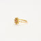 Bague 51 Bague fleurette en or 750 avec saphir rose et diamants 58 Facettes