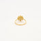 Bague 51 Bague fleurette en or 750 avec saphir rose et diamants 58 Facettes