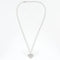 Collier Collier cœur en or blanc 750 serti de diamants 58 Facettes