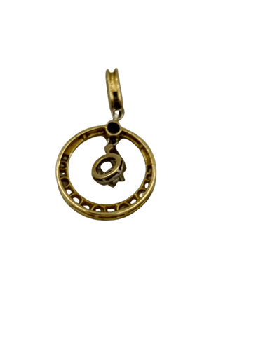 Pendentif Pendentifs ancien or jaune or blanc diamants 58 Facettes