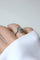 Bague 52 Art Déco - Bague ovale en or blanc et platine diamants 58 Facettes