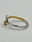 Bague 52 Bague toi et moi en or 750, diamant et rubis 58 Facettes