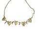 Collier Collier filigrane ancien en or jaune 750, perles fines et diamants 58 Facettes