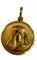 Pendentif Médaille religieuse Vierge Marie en or jaune 750/1000 58 Facettes