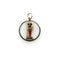 Pendentif Pendentif rétro - Garde en or 18 carats, diamants, rubis et saphirs 58 Facettes