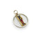 Pendentif Pendentif rétro - Garde en or 18 carats, diamants, rubis et saphirs 58 Facettes