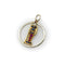 Pendentif Pendentif rétro - Garde en or 18 carats, diamants, rubis et saphirs 58 Facettes