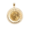 Pendentif Pendentif ancien 20 Francs Napoléon en or jaune 58 Facettes