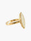 Bague 55 Bague marquise en or jaune 18 carats et diamants 58 Facettes