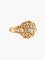 Bague 48 Bague vintage en or jaune 18 carats avec diamant 58 Facettes