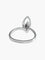 Bague 51 Bague en or blanc 18 carats sertie d’un diamant navette 58 Facettes