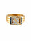 Bague 53 Mauboussin - Bague en or jaune 18 carats, diamants et saphirs 58 Facettes