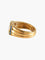 Bague 53 Mauboussin - Bague en or jaune 18 carats, diamants et saphirs 58 Facettes