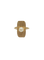 Bague 57.5 Bague perle de culture en or jaune 18k 58 Facettes
