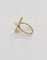 Bague 57.5 Bague perle de culture en or jaune 18k 58 Facettes