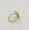 Bague 57.5 Bague perle de culture en or jaune 18k 58 Facettes
