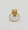 Bague 57.5 Bague perle de culture en or jaune 18k 58 Facettes
