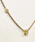 Collier Collier chaîne maille forçat facettée en diamants 58 Facettes