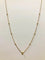 Collier Collier chaîne maille forçat facettée en diamants 58 Facettes