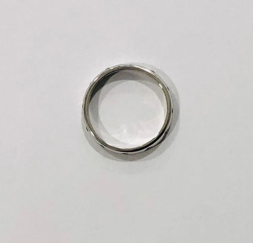 Bague 60 Alliance - Bague en or blanc 18k et diamants 58 Facettes