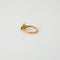 Bague 57 Bague Toi & Moi émeraude et diamants en or jaune 18 k 58 Facettes