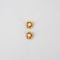 Boucles d'oreilles Boucles d'oreilles vintage fleur en or jaune 18 k et perles 58 Facettes