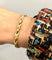 Bracelet Bracelet en or jaune 18 carats serti de diamants 58 Facettes