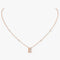 Collier Messika Move Romane - Collier pendentif en or rose et diamants 58 Facettes