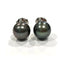 Boucles d'oreilles Boucles d'oreilles boutons en or blanc 18K et perles de Tahiti 58 Facettes