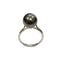 Bague Bague perle de Tahiti en or blanc 18K 58 Facettes