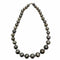 Collier Collier de perles de Tahiti avec fermoir en or blanc 18K 58 Facettes