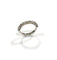 Bague 53 Bague demi-tour en or blanc 18K et diamants 0,55 ct 58 Facettes