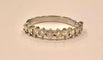 Bague 53 Bague demi-tour en or blanc 18K et diamants 0,55 ct 58 Facettes