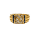 Bague 53 Mauboussin - Bague en or jaune 18 carats, diamants et saphirs 58 Facettes