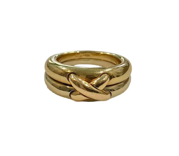 Bague 51 Chaumet Le Lien - Bague en or jaune 18K 58 Facettes