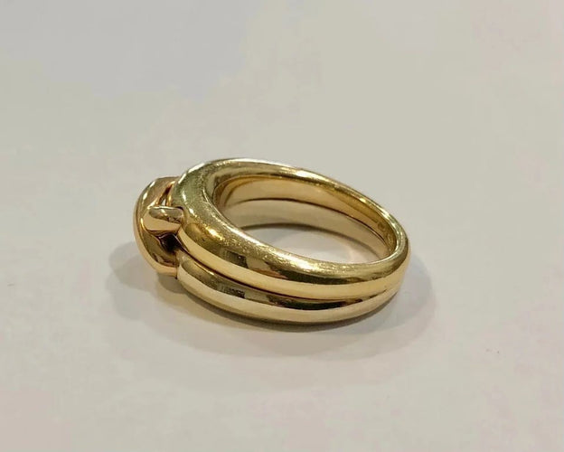 Bague 51 Chaumet Le Lien - Bague en or jaune 18K 58 Facettes