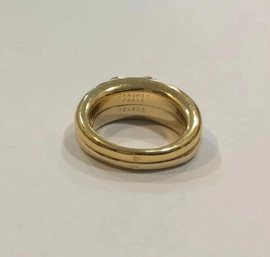 Bague 51 Chaumet Le Lien - Bague en or jaune 18K 58 Facettes