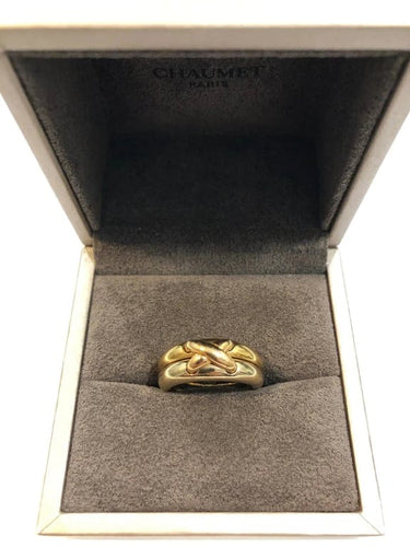 Bague 51 Chaumet Le Lien - Bague en or jaune 18K 58 Facettes