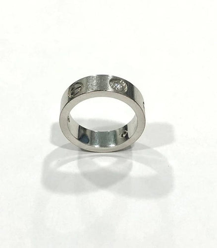 Bague 50 Cartier Love - Bague en or blanc 18k et diamants 58 Facettes