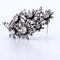 Broche Broche ancienne - Époque victorienne en or jaune 18 ct, argent et diamants 58 Facettes