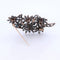 Broche Broche ancienne - Époque victorienne en or jaune 18 ct, argent et diamants 58 Facettes