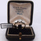 Bague 56 Bague ancienne sertie de diamants en platine et or jaune 18 carats 58 Facettes